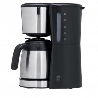 WMF Bueno 2-0412290011, Kombi-kaffemaskin, 1,3 l, Kaffe kapsyl, Sort, Sølv