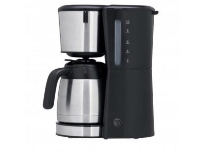 WMF Bueno 2-0412290011, Kombi-kaffemaskin, 1,3 l, Kaffe kapsyl, Sort, Sølv